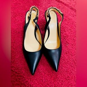 Vince Camuto Black Pump Shoes (Used once very gently)